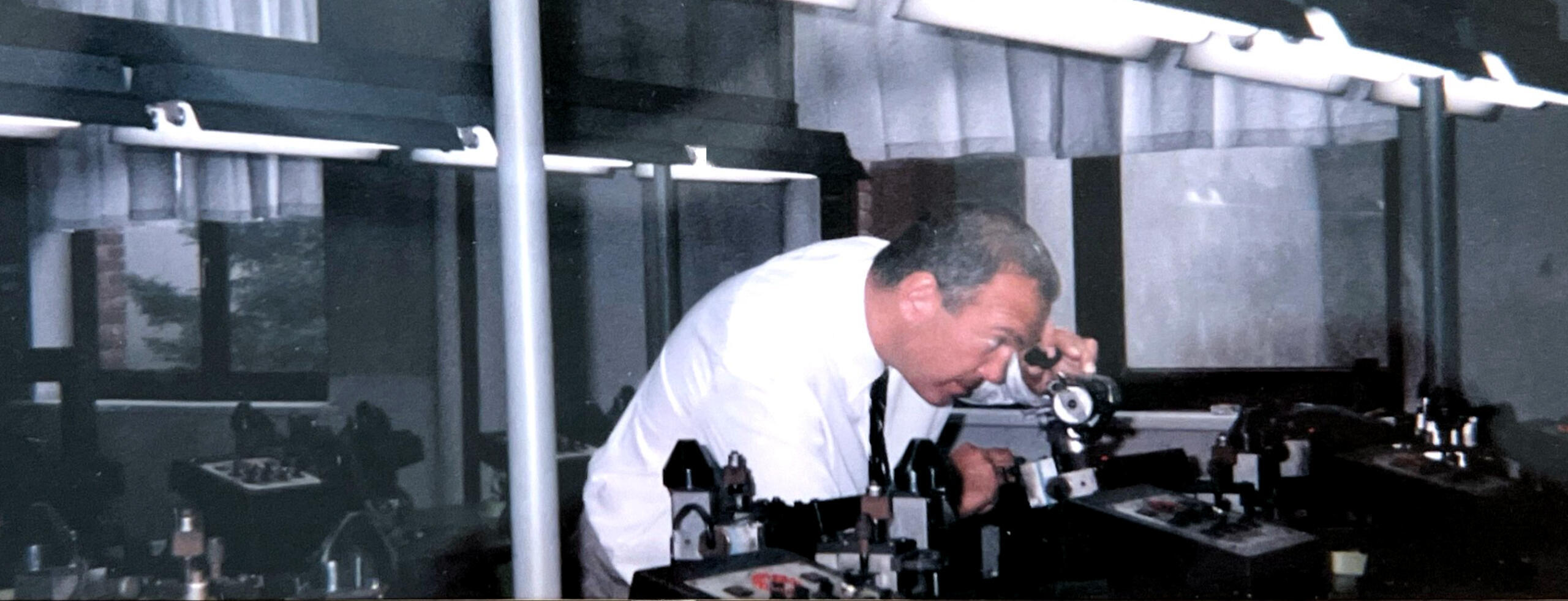 Ron Fajerstein checking Round Stones